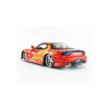 Fast & Furious fém autó Mazda RX-7 narancs JLS 1:24