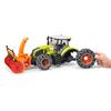 Bruder Claas Axion 950 traktor hólánccal és hómaróval (03017) 1:16