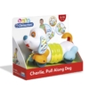 Clementoni Baby Charlie, Pull Along Dog húzható készségfejlesztő játék kutya