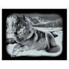 Mammut Farkas ezüst képkarcoló készlet 25x20 cm