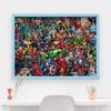 Puzzle Impossible Marvel karakterek 1000 db-os Clementoni (39411)