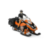 Bruder bworld snowmobil hószán játékfigurával (63101) 1:16