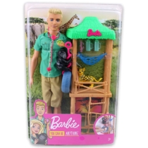 Barbie Ken Vadállat orvos játékszett