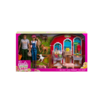 Barbie Sweet Orchard Farm Pajta babákkal, állatokkal és kiegészítőkkel