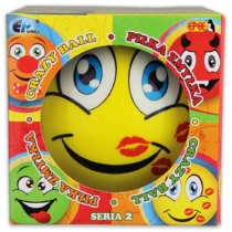 Ciki-Caki labda ügyességi labda citromsárga mosoly