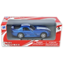 Dodge Viper GTS Coupe kék fémautó 1:32 NewRay