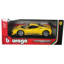 Fém autó Ferrari 488 Challenge sárga 1:24 Bburago