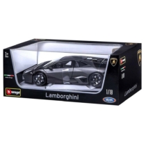 Fém autó Lamborghini Reventon fekete 1:18 Bburago