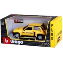 Fém autó Renault 5 Turbo sárga 1:24 Bburago