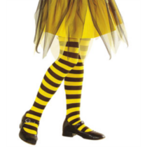Harisnya méhecske fekete-sárga gyerek L