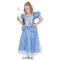 Kék hercegnő jelmez 140-es (ruha)