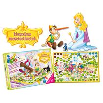 Pinocchio mesés társasjáték 2 játékkal