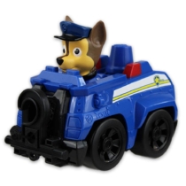 Mancs őrjárat jármű műanyag Chase kék rendőrautó visszahúzható csörlővel