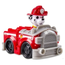 Mancs őrjárat jármű műanyag Marshall piros tűzoltóautó