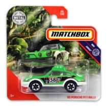 Matchbox fém kisautó 85-ös Porsche 911 Rally 66/100