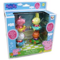 Peppa malac 4 db-os fürdőjáték szett Peppa és barátai