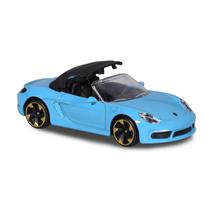 Majorette Porsche Prémium fém kisautó kártyával 718 Boxter türkiz