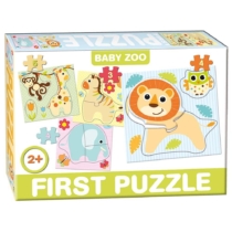 Puzzle Az első formaillesztő kirakóm 4 db-os Baby Zoo