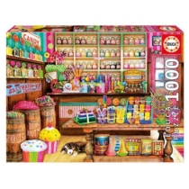 Puzzle Candy shop 1000 db-os Educa