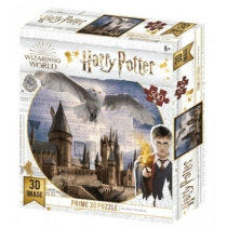 Puzzle Harry Potter Roxfort és Hedwig hologramos 3D hatású 500 db-os