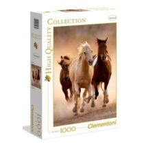 Puzzle Vágtázó lovak 1000 db-os Clementoni