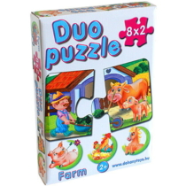 Puzzle duo 16 db-os Farm