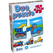 Puzzle duo 16 db-os építkezés