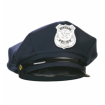 Rendőr sapka kék officer felirattal