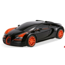 Távirányítós autó Bugatti Veyron 16.4 Grand Sport Vitesse műanyag RC fekete 1:24