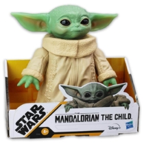The Mandalorian Baby Yoda Grogu játékfigura 16 cm