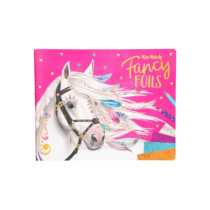 Top model Miss Melody lovas Fancy Foils ló stylist különleges fóliákkal színező füzet