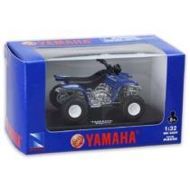 Yamaha Warrior kék fém quad műanyag borítással 1:32