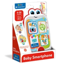 Clementoni Baby Smartphone gyermek okostelefon hanggal és fénnyel műanyag