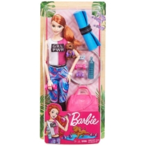 Barbie Aerobik edző baba játékszett