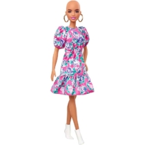 Barbie baba 150 Fashionistas Divatos fodros ruhás