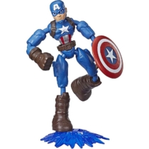 Bend and Flex Bosszúállók Avengers Captain America Amerika kapitány játékfigura 15 cm