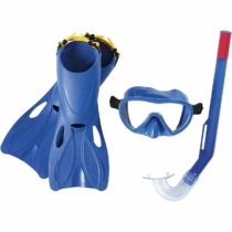 Bestway Hydro Swim gyerek búvár szett békatalppal (24-27) és búvármaszkkal kék