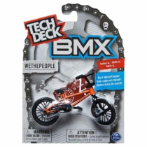 BMX mini Tech Deck fém kerékpár Wethepeople barna