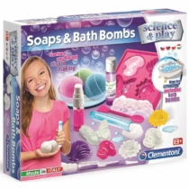 Clementoni Science & Play szappan és fürdőbomba készítő készlet