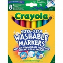 Crayola extra lemosható vastag filctoll készlet 8 db-os