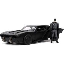DC The Batman Batmobile játék fém autó figurával 1:24