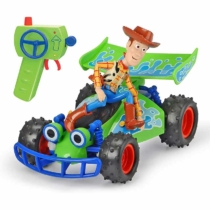 Dickie Toys Toy Story 4 RC Turbo Buggy Woody játékfigurával 1:24