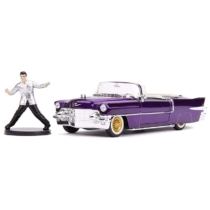 Elvis Presley 1956 Cadillac Eldorado Fém játékautó figurával 1:24