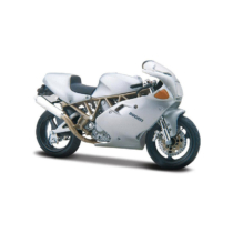 Fém modell motor Ducati Supersport 900 Final Edition fehér 1:18 Bburago