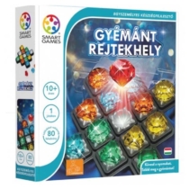 Gyémánt Rejtekhely egyszemélyes készségfejlesztő játék 80 feladvánnyal