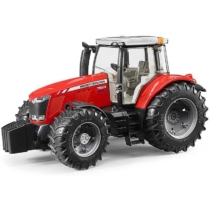 Játékautó Massey Ferguson 7624 traktor műanyag Bruder (03046) 1:16