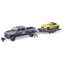 Játékautó szett Ram 2500 Power Wagon, Roadster Racing Team műanyag Bruder (02504) 1:16
