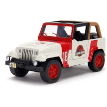 Jurassic Word Jeep Wrangler fém játékautó 1:32