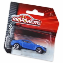Majorette Chevrolet Camaro fém kisautó kék 1:64