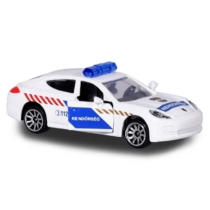 Majorette Porsche Panamera fém rendőrautó fehér 1:64